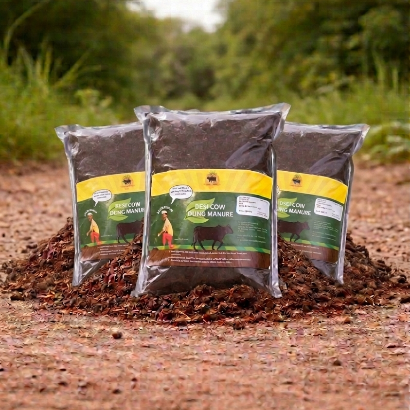 Desi Cow Dung Manure